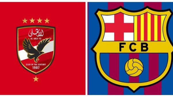 الأهلي وبرشلونة