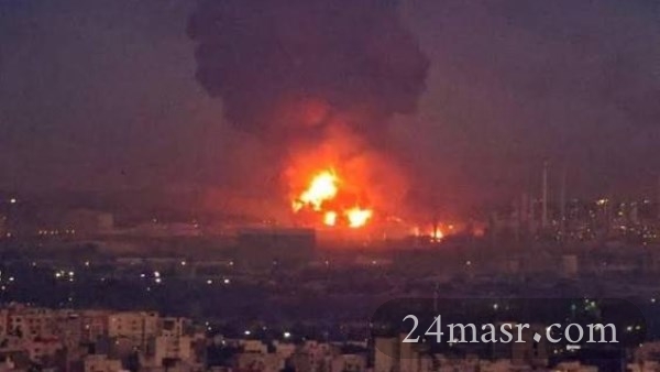 انفجارات تهز ميناء ماهشهر جنوبي إيران