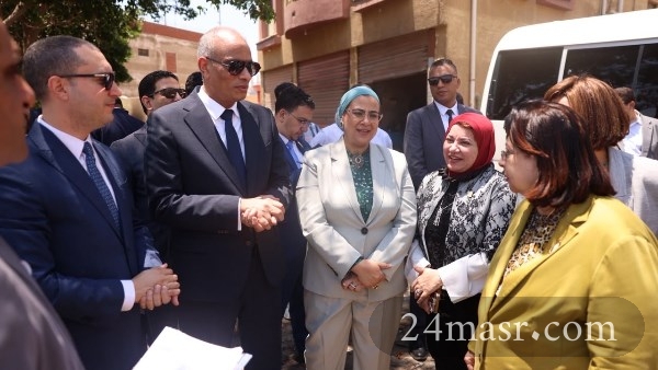 رئيسة المجلس القومي للمرأة تتفقد الأرض المخصصة لإنشاء فرع المجلس بمحافظة كفر الشيخ